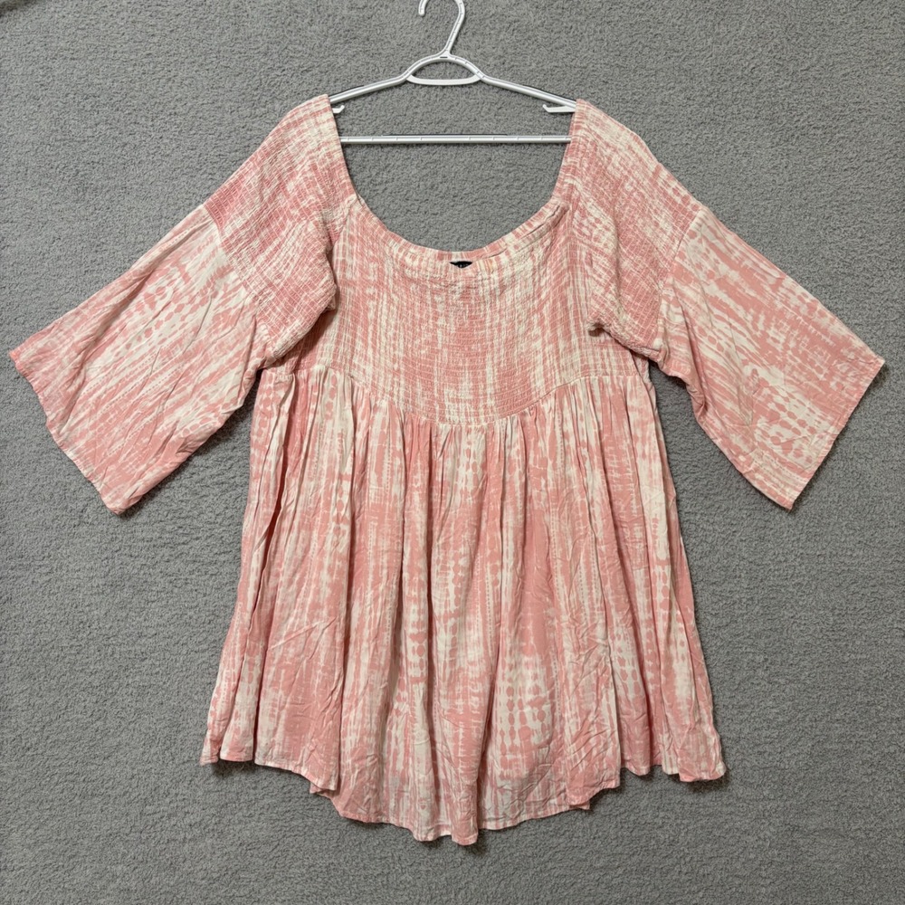 Comfort Stretch Smocked Mini Dress Plus Size Casual Off Shoulder Torrid Size 5